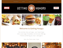 Tablet Screenshot of getting-hungry.com